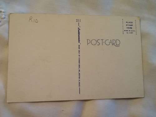 They call me `Little Pill`....Postcard