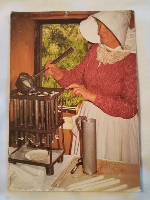 Open Air farm Museum....Postcard