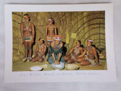 Zulu Woman South Africa- Post Card