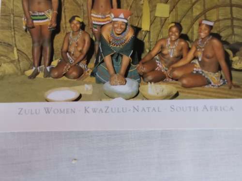 Zulu Woman South Africa- Post Card