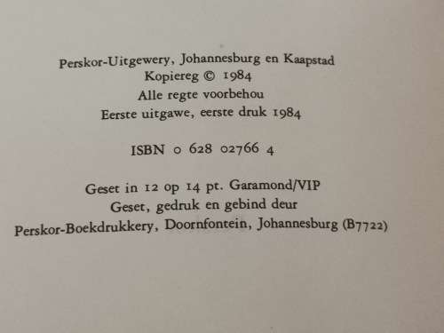 Bartho by geleentheid van sy sestigste verjaardag - Chris Barnard