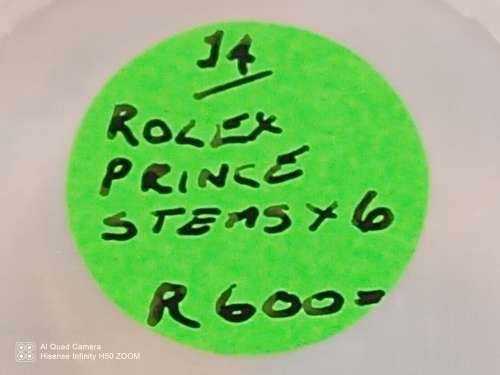 Rolex Prince Stems x6