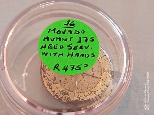 Movado Movement 175, Need Service with hands