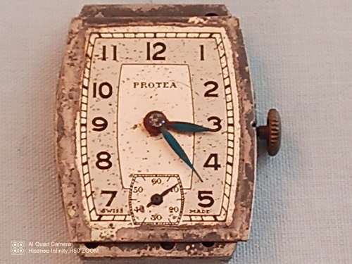 Protea Movement with dial and hands. working needs a service
