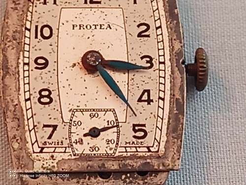 Protea Movement with dial and hands. working needs a service
