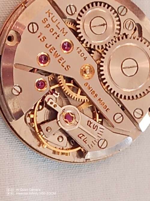 Eisenhart movement with hands and dial. kulm 1204 sport