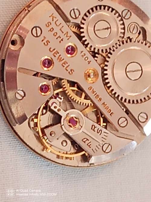 Eisenhart movement with hands and dial. kulm 1204 sport