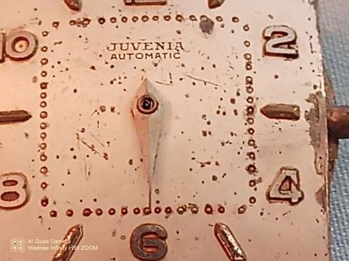 Juvenia  Automatic movement, Dial and Hands. Needs a service