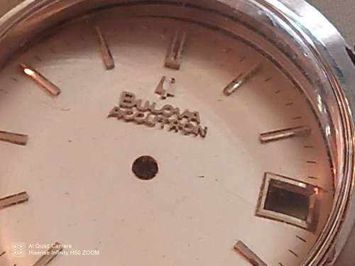 Bulova Accutron Pocket Watch Casing with dial