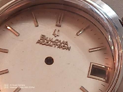 Bulova Accutron Pocket Watch Casing with dial