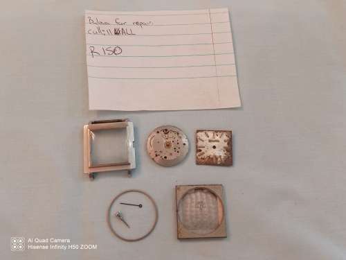 Bulova movement for repair