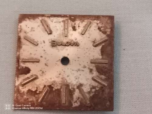 Bulova movement for repair