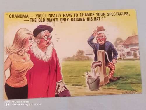 Postcard: Grandma
