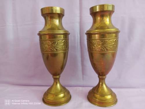 Pair of Brass vases