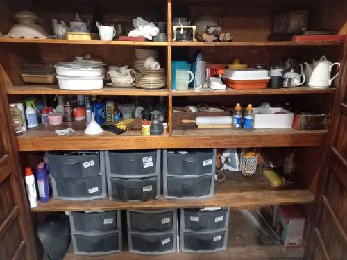 Large Oregon Cupboard