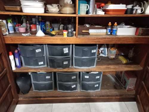 Large Oregon Cupboard