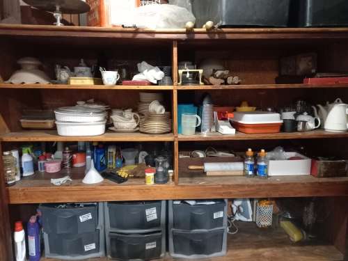 Large Oregon Cupboard