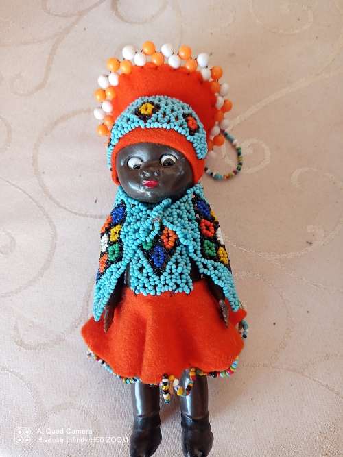 Vintage African Doll