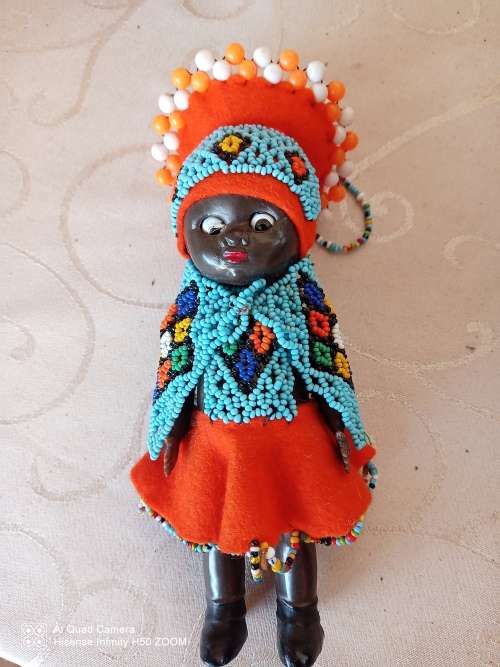 Vintage African Doll