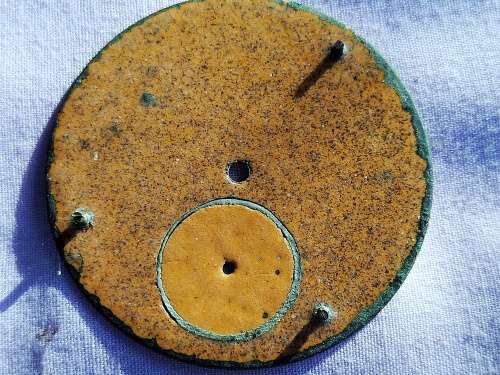 Elgin enamel dial (f) Damage