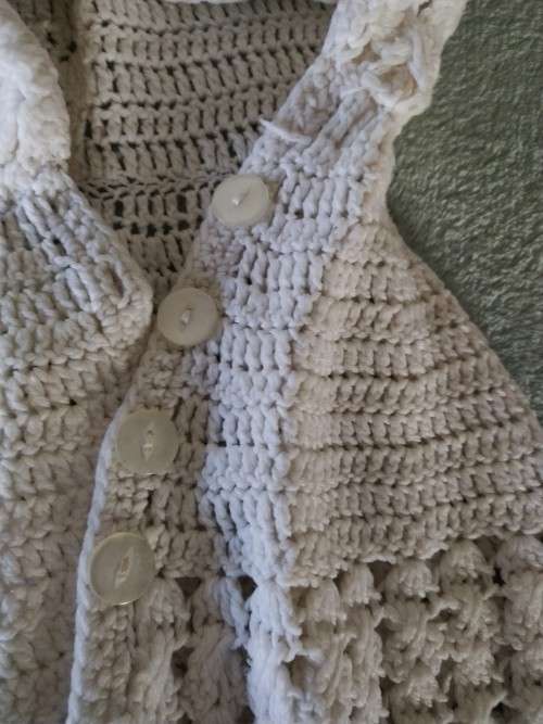 Vintage Crochet Cape for a girls age 2-4 years