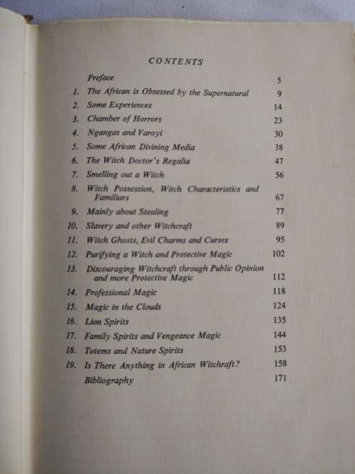 Whitchcraft in Africa by Greta Bloomhill  1962