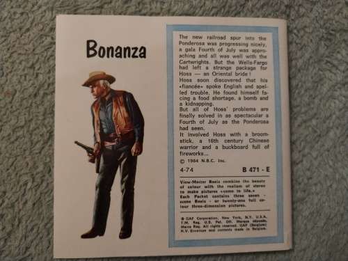 View Master Slides - Bonanza