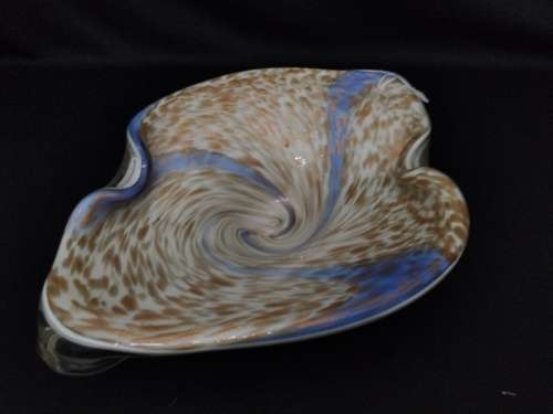 Stunning Murano Bowl with gold foil