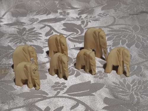 x7 Bone Elephants