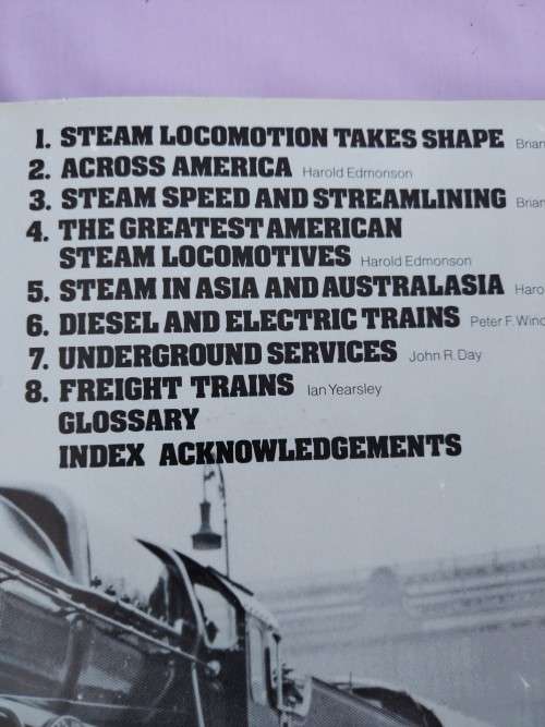 Trains around the world book