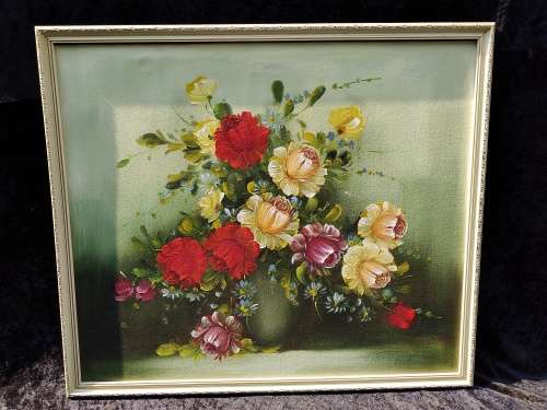 Roses Oil Painting no name
