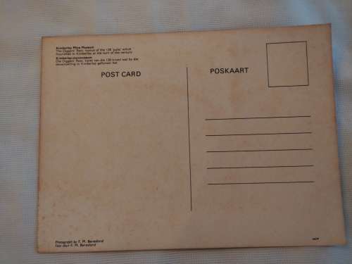 Kimberley Mine Museum - Post Card (a)