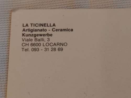 La Ticinella Post Card