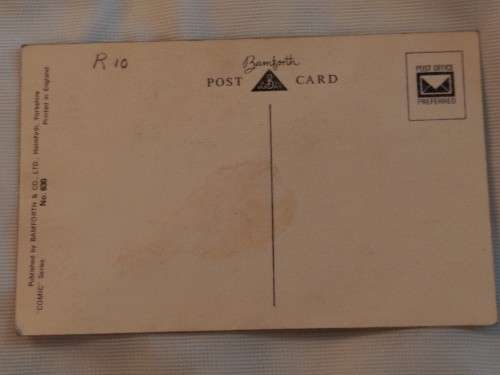 `Blimey -watch it Fred! Post Card