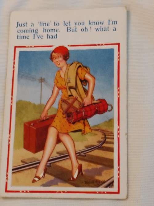 Just a line to let you know I`m coming home: Post Card