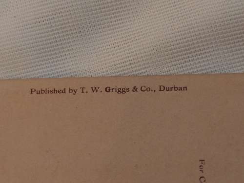 Town Hall. Durban. Post Card