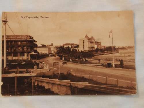 Bay Esplanade. Durban. Post Card