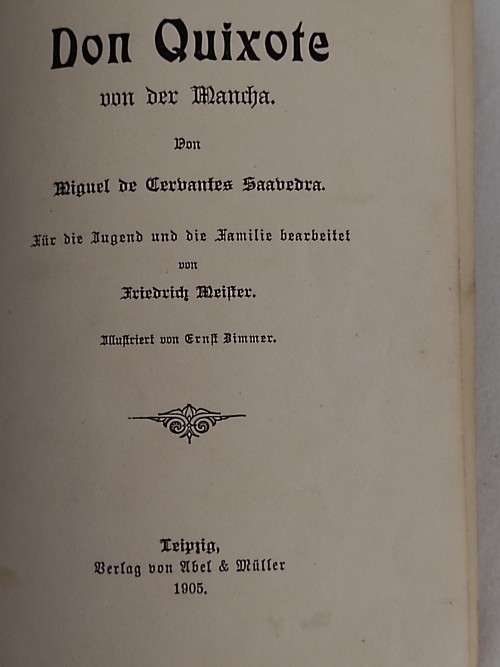 Don Quixote von der Mancha dd 1905
