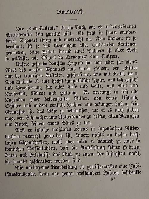 Don Quixote von der Mancha dd 1905