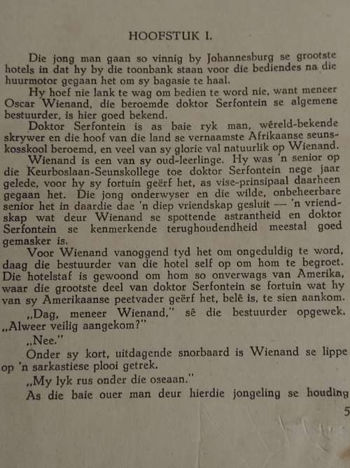 Twee nuwe seuns op keuboslaan by Theunis Krogh dd 1944