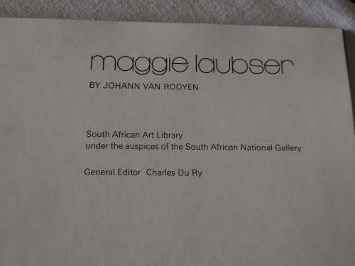 Maggie Laubser by Johann van Rooyen, South African Art Library