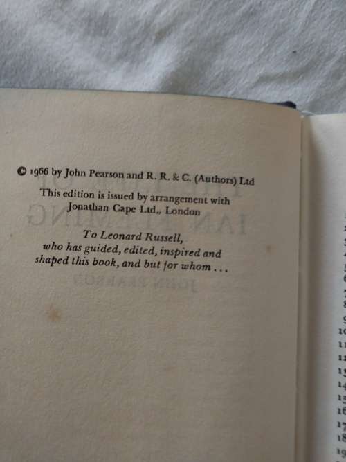 The Life of Ian Fleming by John Pearson