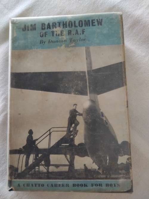 Jim Bartholomew of the R.A.F. A career book by Duncan Taylor London 1956