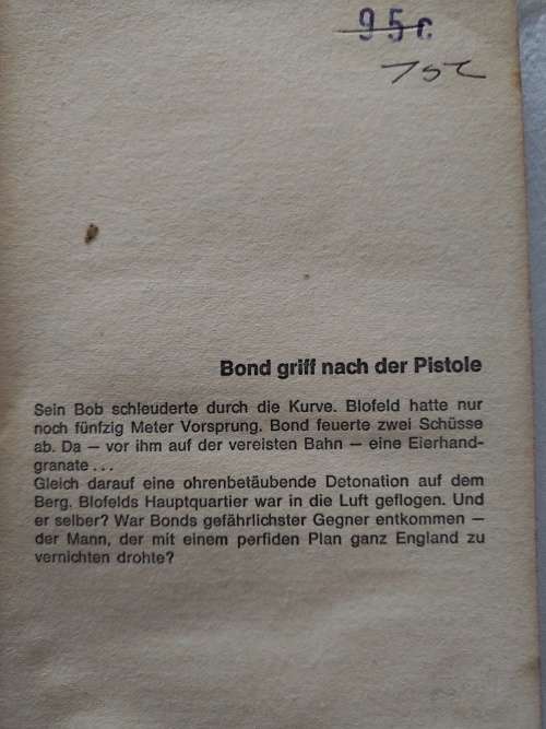 I`m Dienst Ihrer Majestat: Ian Fleming 007 James Bond,