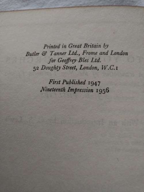 Letters to Young Churches 1956