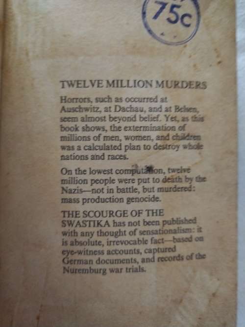 The Scourge of the Swastika, Lord Russell of Liverpool - 1970