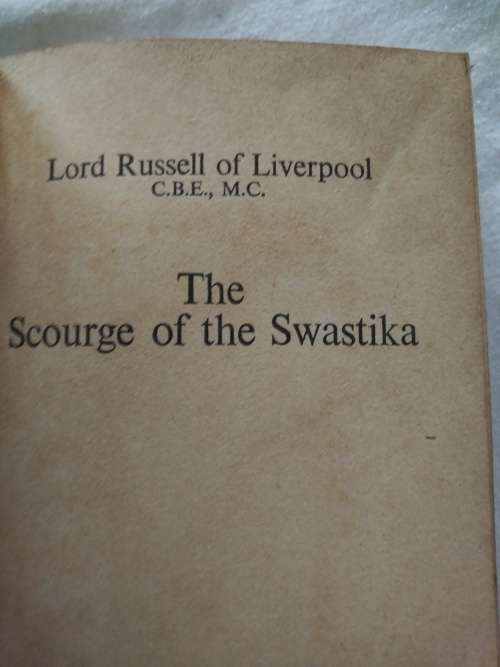 The Scourge of the Swastika, Lord Russell of Liverpool - 1970