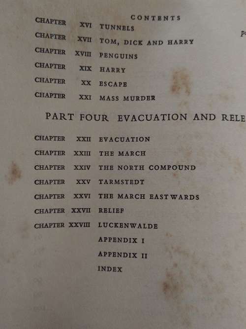 Escape From Germany, A History of R.A.F. Escapes during the war by Aidan Crawley 1956