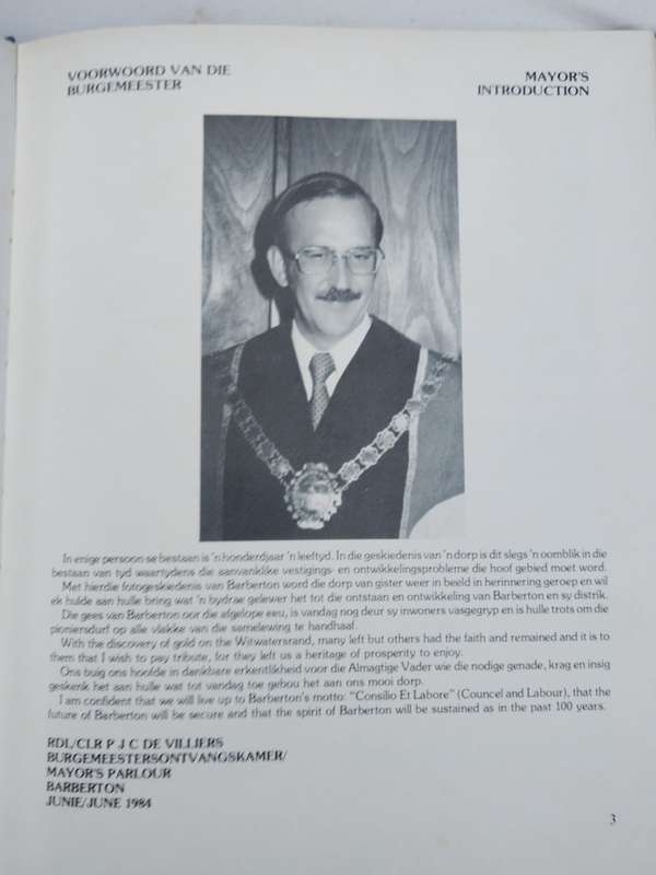 Photo History of Barberton 1884-1984 by Staff of the Barberton Museum