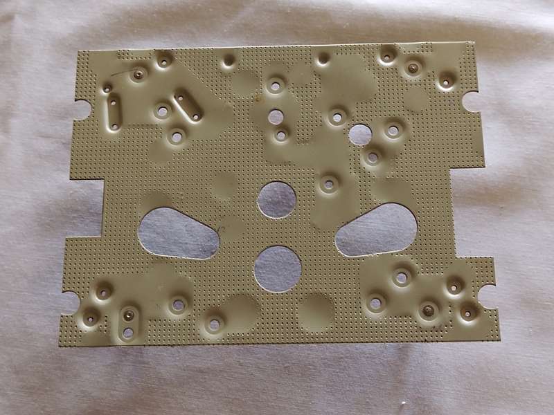 Grandfather Clock: Dial fitting for movement (b)